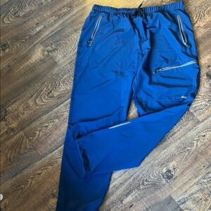 Women’s Blue Lightweight, Cargo Hiking Pants, size XL